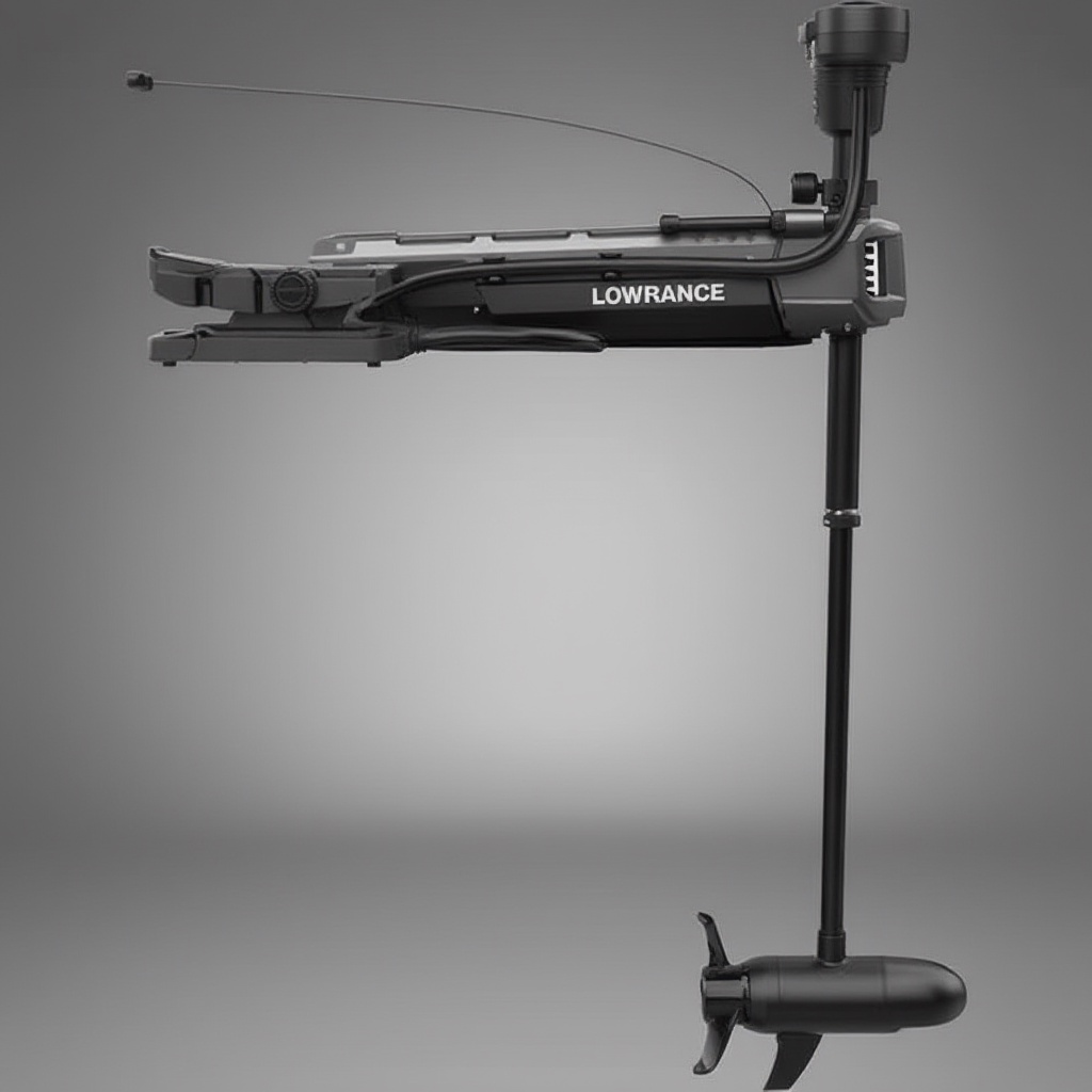 Электромотор Lowrance Ghost Bow, 47 дюймов, серная трубка, 24 В или 36 В