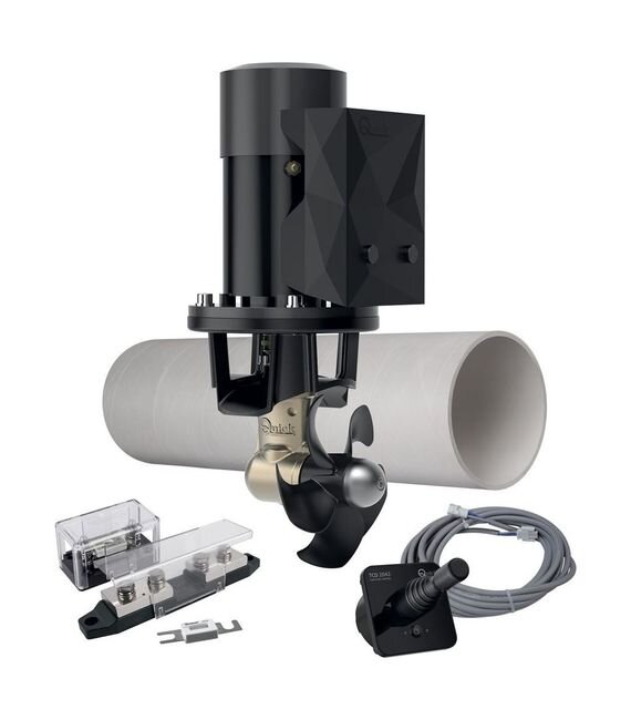 Подруливающее устройство Quick, D185mm, 55KGF, 12 В, (TCD2042 - TCDEX06 - TNL 1000mm -2 FUSES - FUSEHOLDER) (упаковка из 2 шт.)