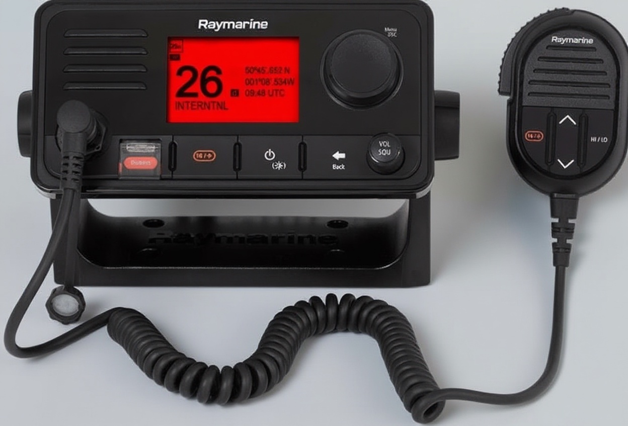 Raymarine Ray63 Vhf Radio (Optional 2nd Handset) With Integrated Gps Receiver