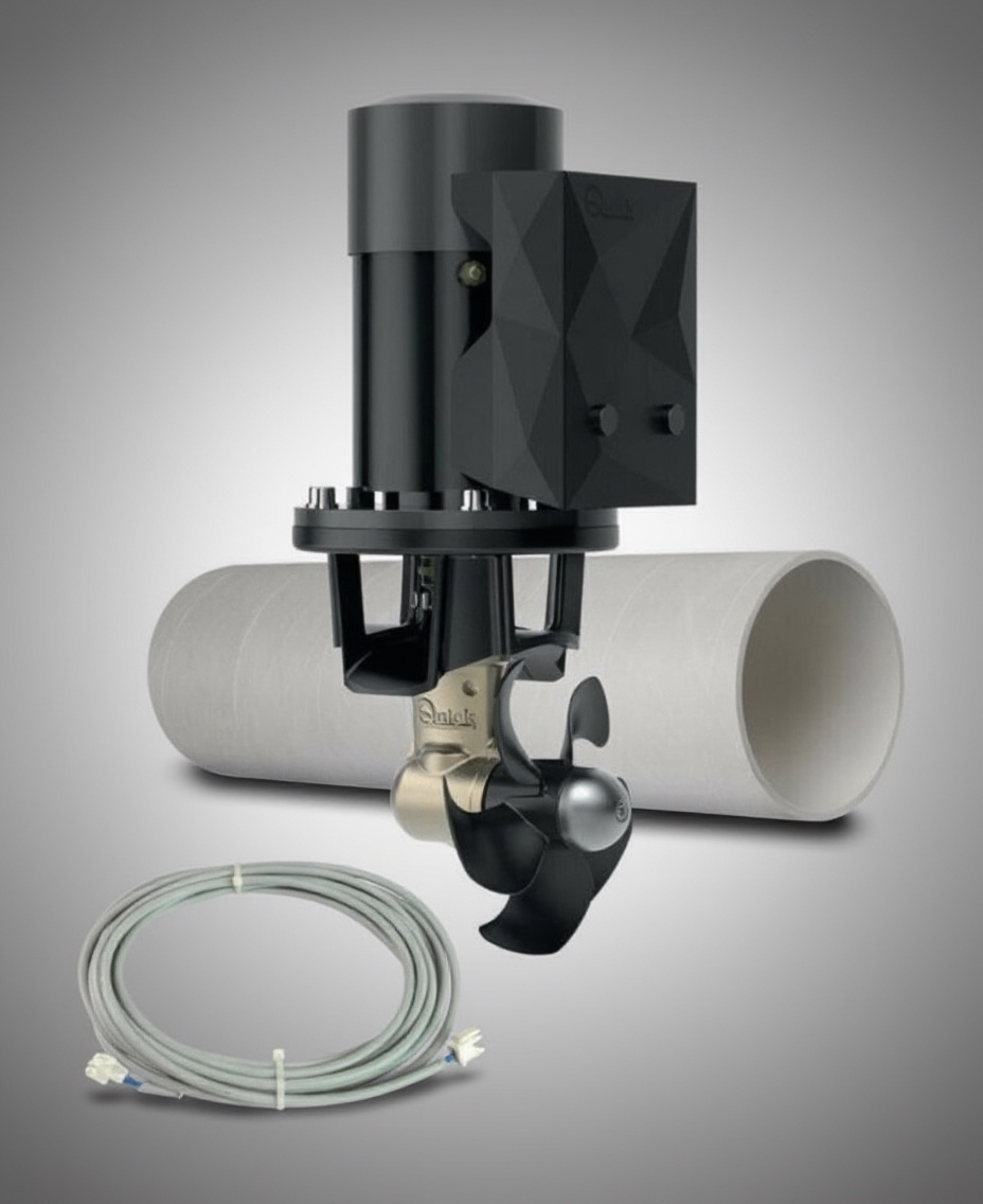 Подруливающее устройство Quick, D185mm, 55KGF, 12 В, (TCDEX08 - TNL 1000mm) (упаковка из 2 шт.)